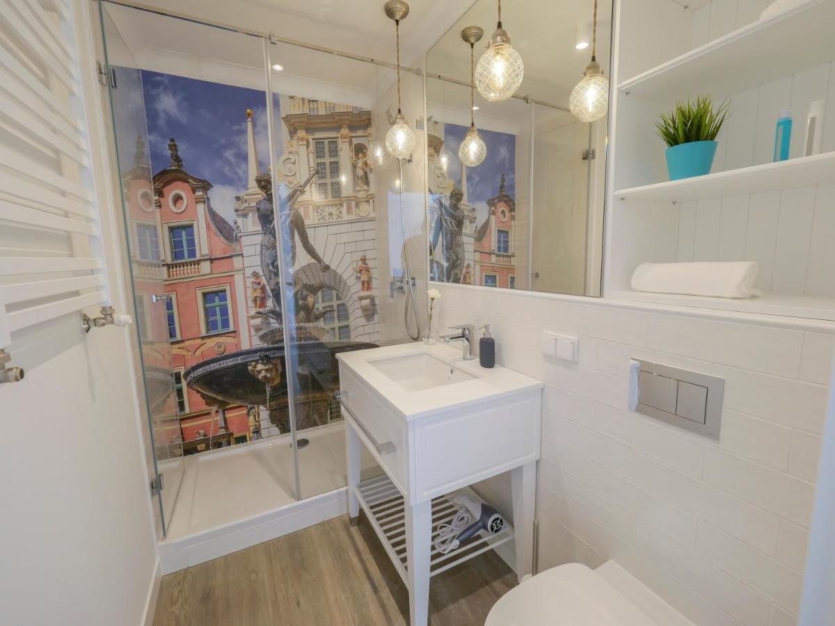 Flatbook - Old Town Apartments Spichrzowa 21 กดัญสก์ ภายนอก รูปภาพ